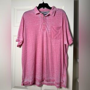 Johnnie-O Men’s Pink Polo Shirt
